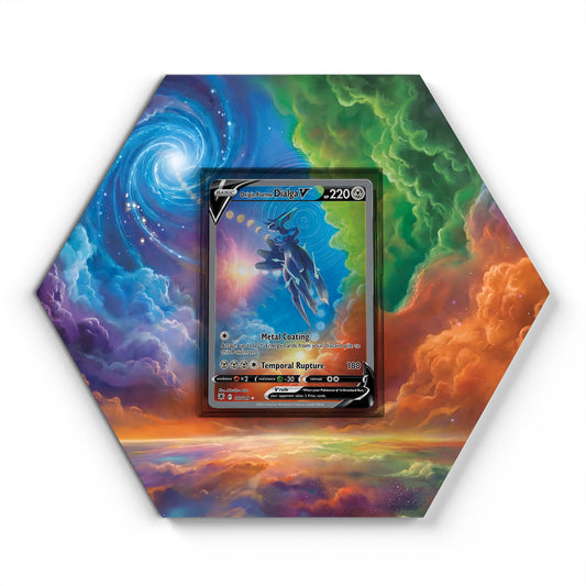 177/189 Ur-Dialga V - Extended Artwork Pokemon Card Display