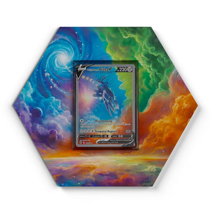 177/189 Ur-Dialga V - Extended Artwork Pokemon Card Display