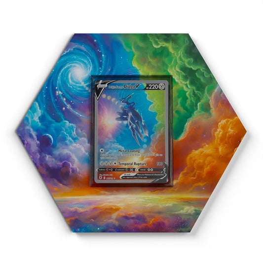 177/189 Ur-Dialga V - Extended Artwork Pokemon Card Display