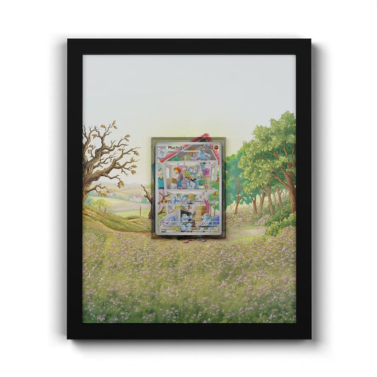 177 Maschock - Extended Artwork Framed Pokemon Card Display