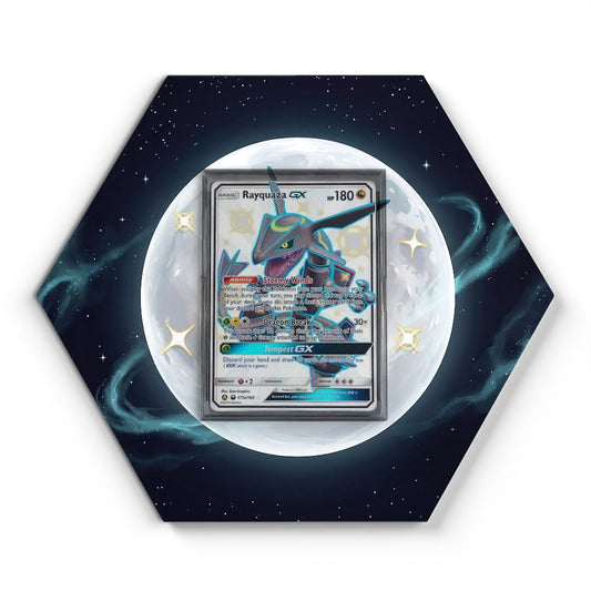 177a/168 Rayquaza GX - Extended Artwork Pokemon Card Display