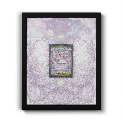178 Mega-Guardevoir EX - Extended Artwork Framed Pokemon Card Display