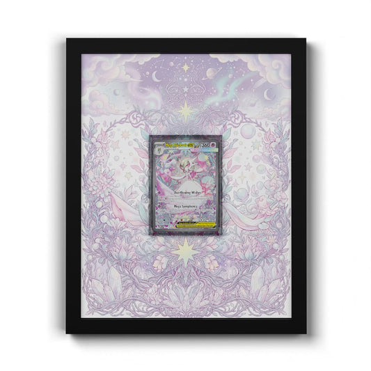 178 Mega-Guardevoir EX - Extended Artwork Framed Pokemon Card Display