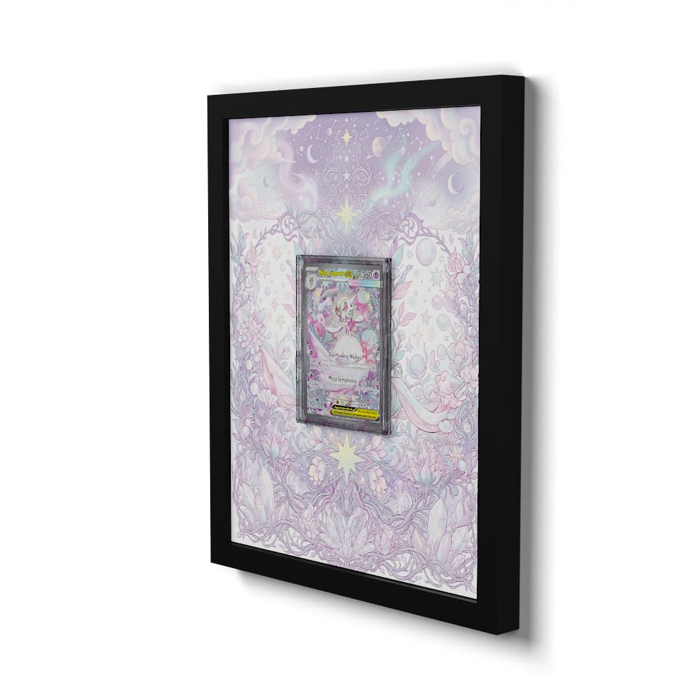 178 Mega-Guardevoir EX - Extended Artwork Framed Pokemon Card Display