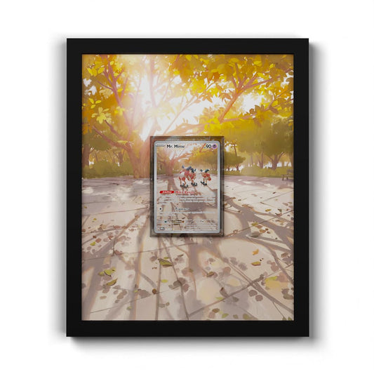 179 Pantimos - Extended Artwork Framed Pokemon Card Display