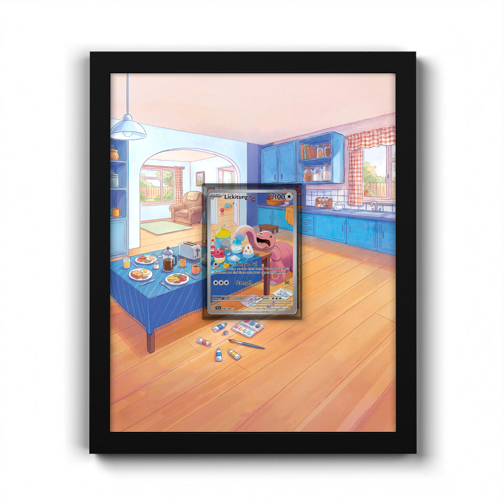 180/162 Lickitung - Extended Artwork Pokemon Card Frame