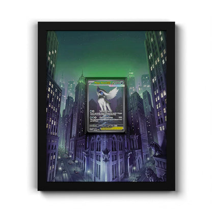 180 Mega-Absol EX - Extended Artwork Framed Pokemon Card Display