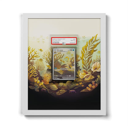 180 Amonitas - Extended Artwork Framed Pokemon Card Display