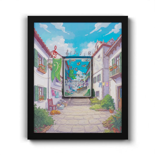 181 Plaudagei - Extended Artwork Framed Pokemon Card Display