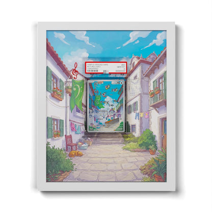 181 Plaudagei - Extended Artwork Framed Pokemon Card Display