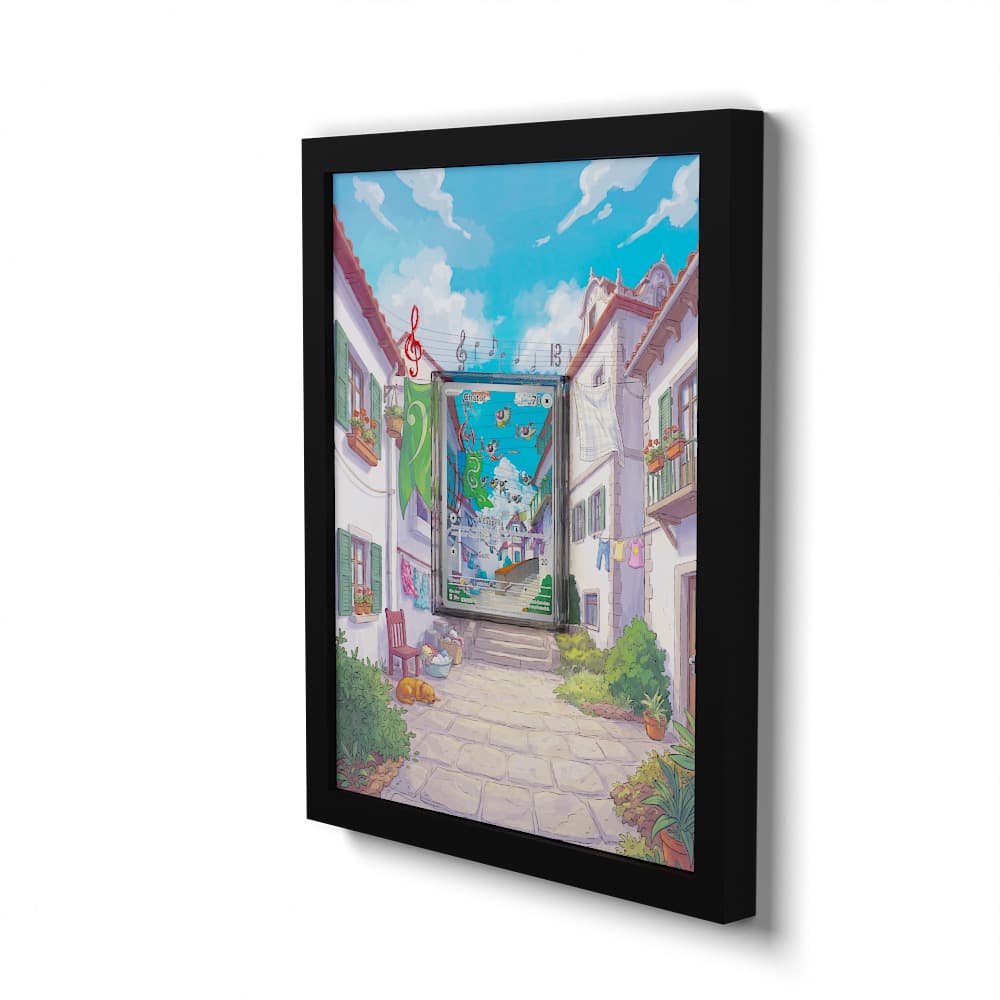 181 Plaudagei - Extended Artwork Framed Pokemon Card Display