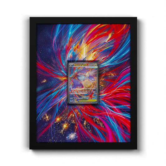 181 Mega-Latias EX - Extended Artwork Framed Pokemon Card Display