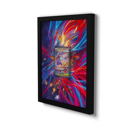 181 Mega-Latias EX - Extended Artwork Framed Pokemon Card Display