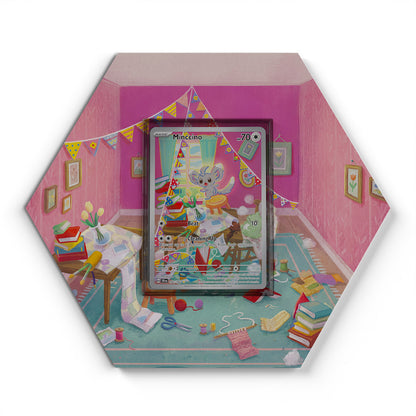 182/162 Minccino - Extended Artwork Pokemon Card Display