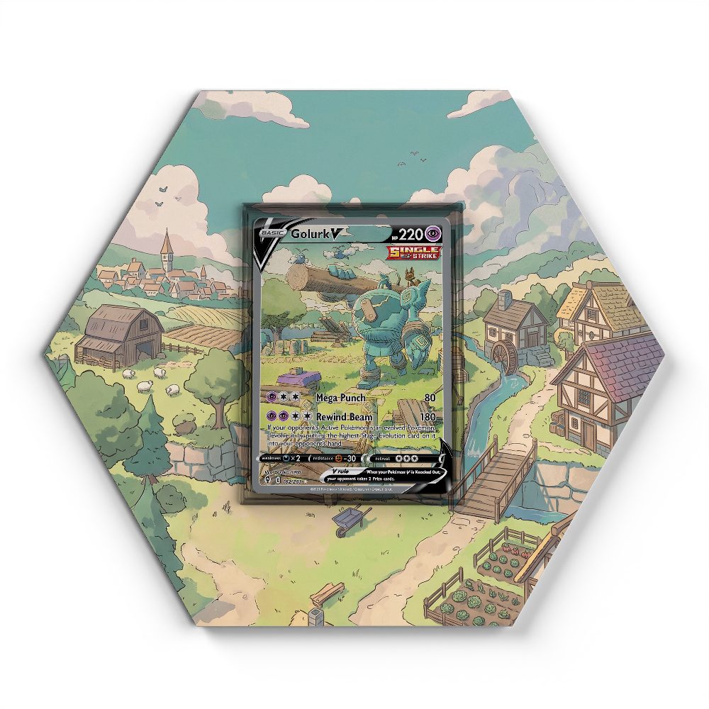 105 Branawarz - Extended Artwork Pokemon Card Display
