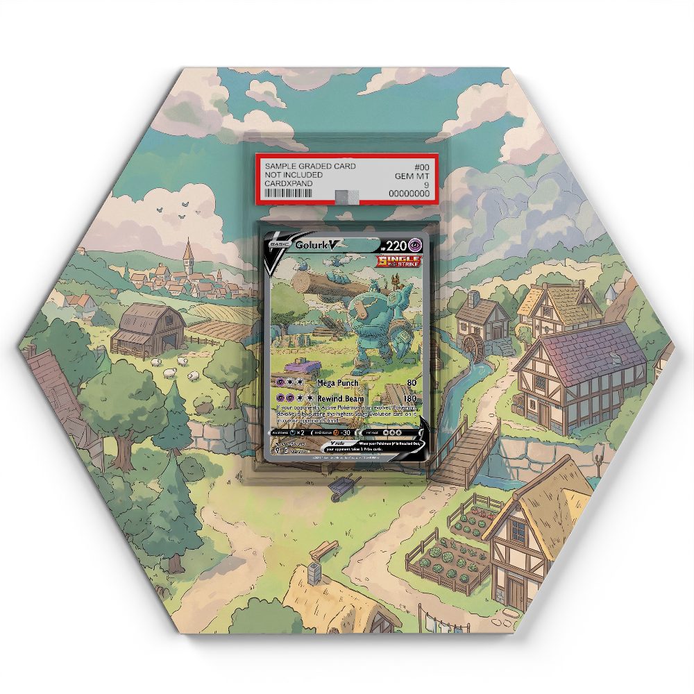 105 Branawarz - Extended Artwork Pokemon Card Display