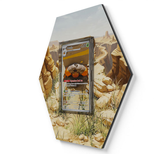 186/182 Lithomith - Extended Artwork Pokemon Card Display