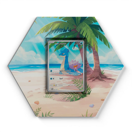 194/182 Mistys Lapras - Extended Artwork Pokemon Card Display