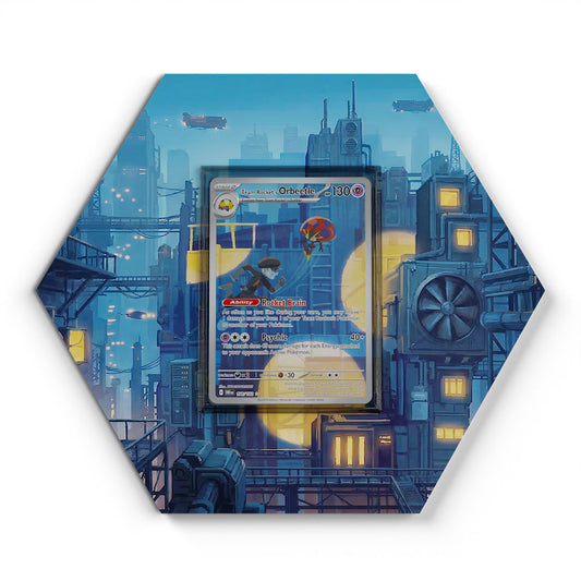 198/182 Team Rockets Maritell - Extended Artwork Pokemon Card Display