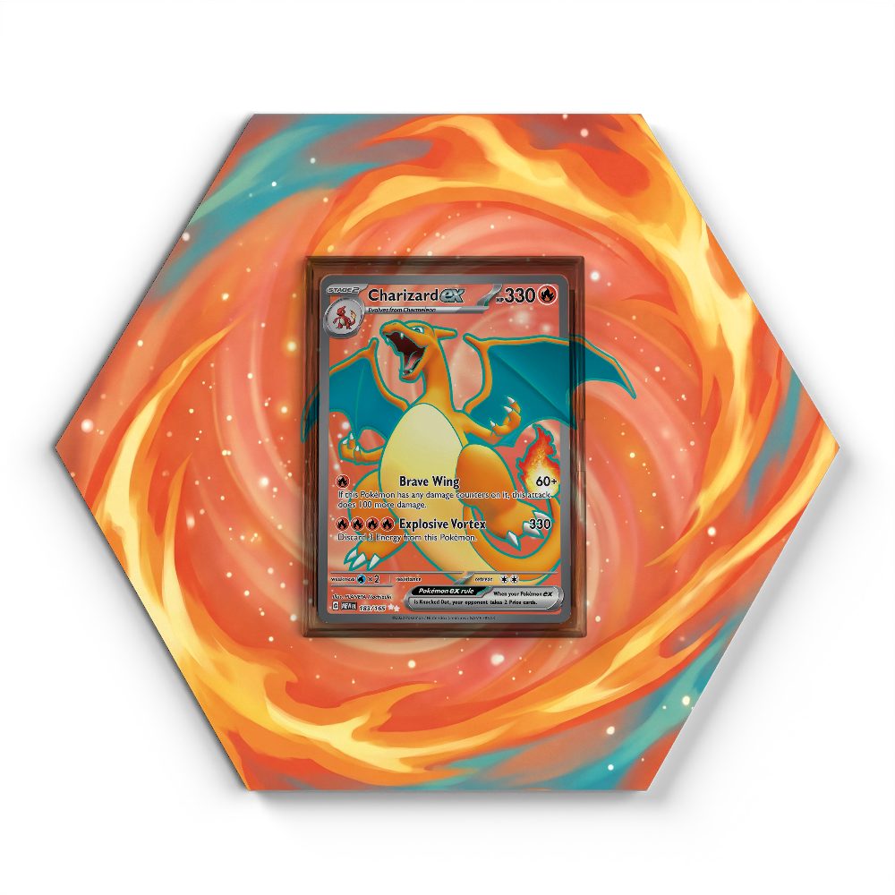 105 Branawarz - Extended Artwork Pokemon Card Display