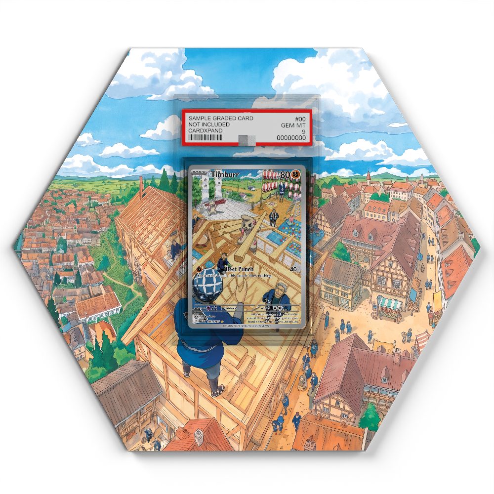 105 Branawarz - Extended Artwork Pokemon Card Display