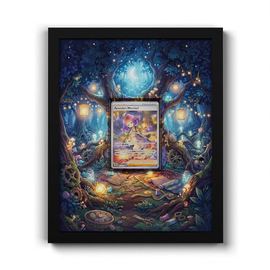 183 Lola-Quatsch - Extended Artwork Framed Pokemon Card Display