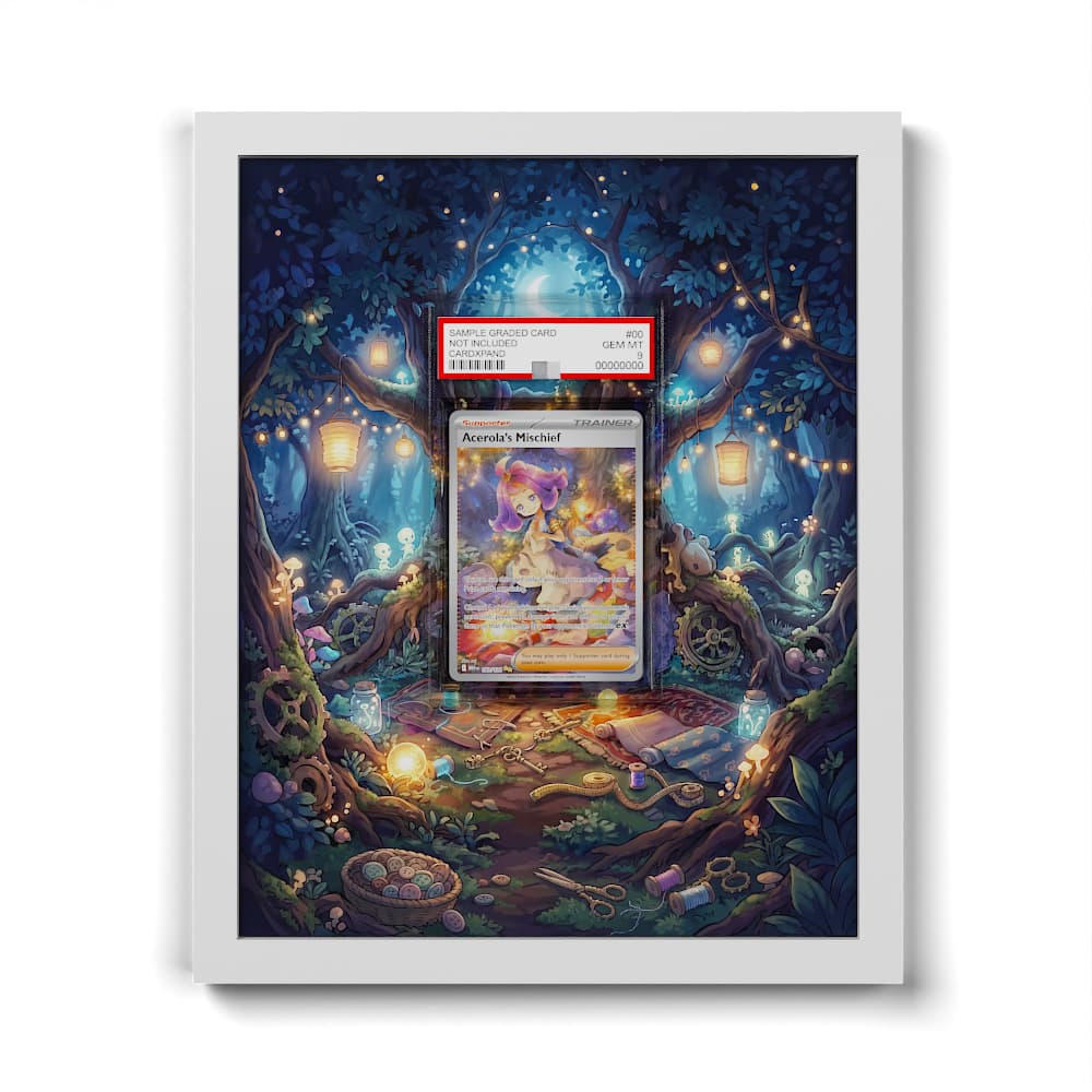 183 Lola-Quatsch - Extended Artwork Framed Pokemon Card Display