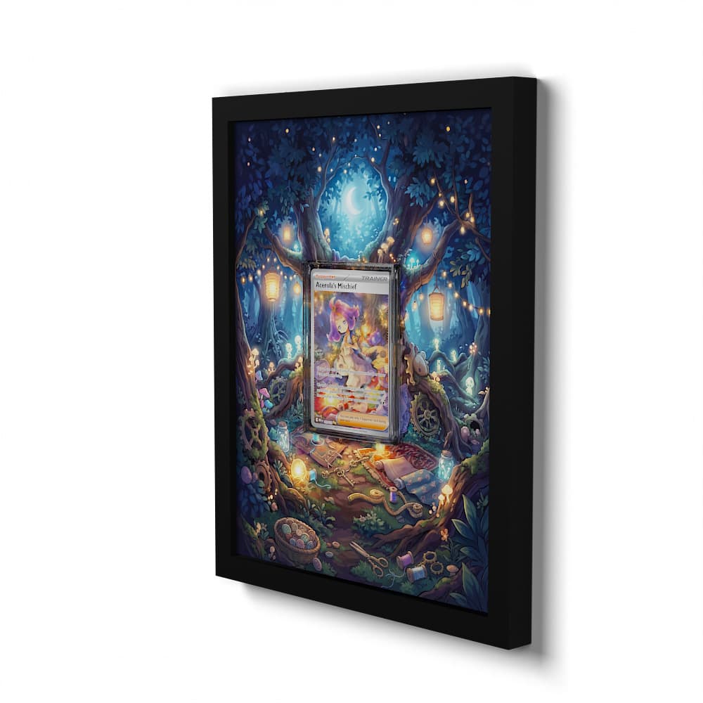 183 Lola-Quatsch - Extended Artwork Framed Pokemon Card Display