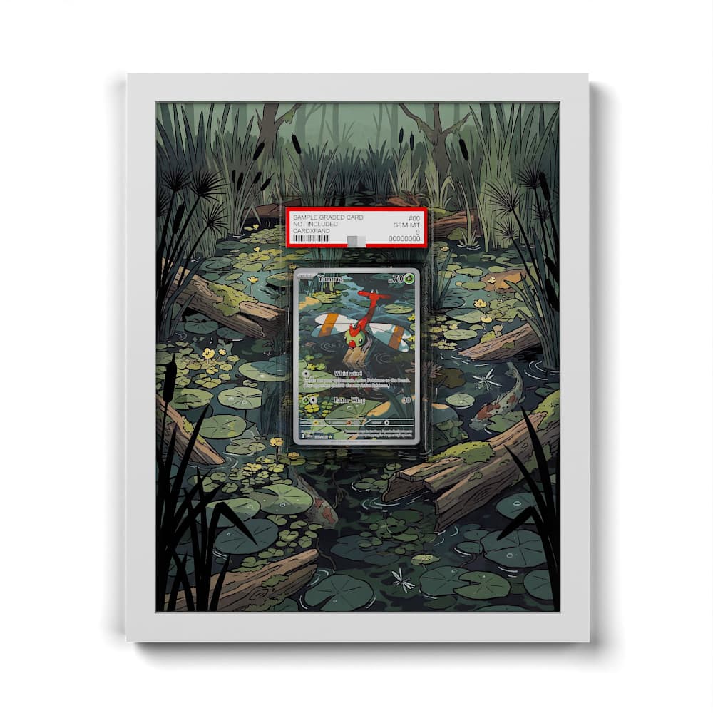 183 Yanma - Extended Artwork Framed Pokemon Card Display