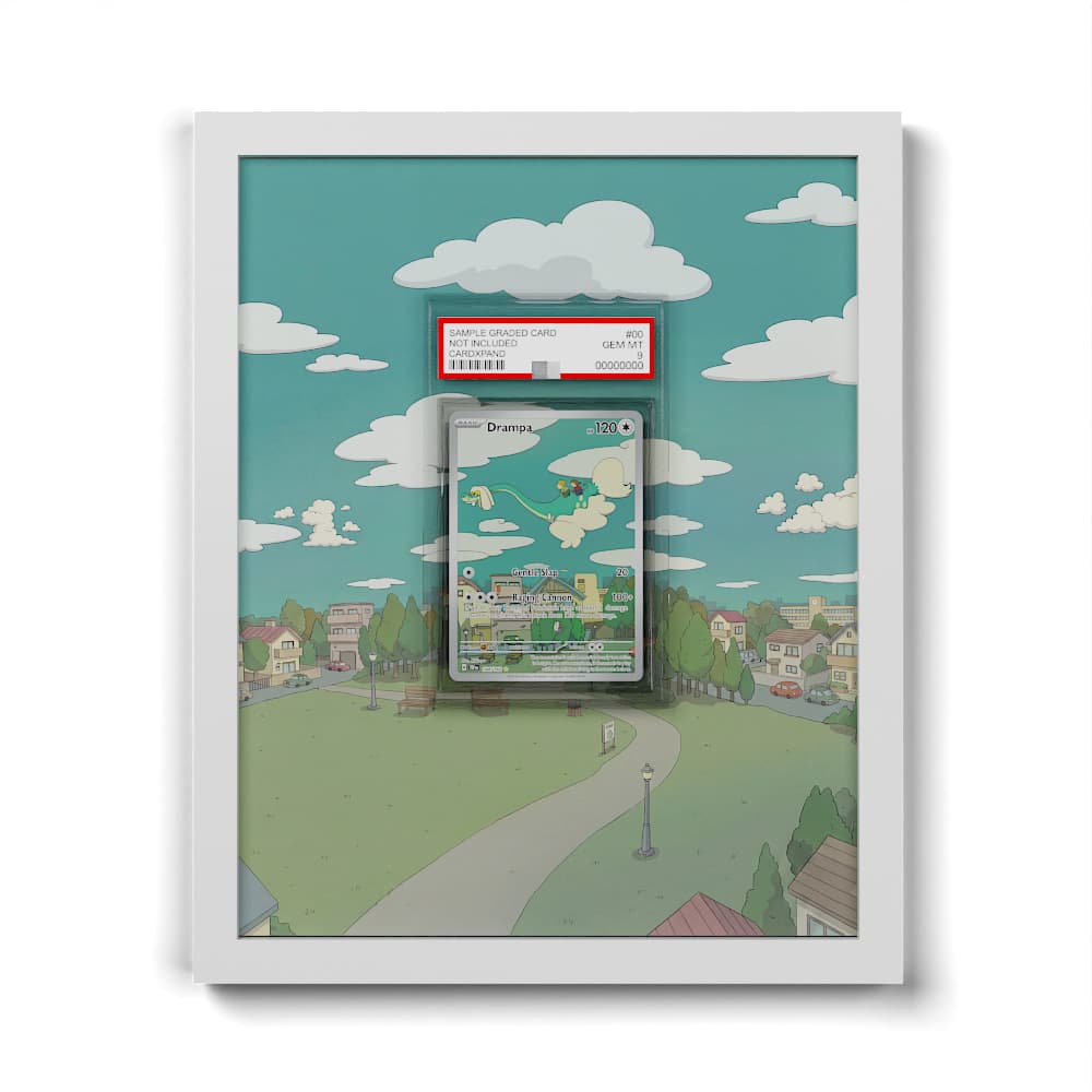 184 Sen-Long - Extended Artwork Framed Pokemon Card Display
