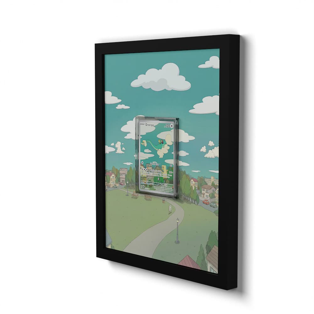184 Sen-Long - Extended Artwork Framed Pokemon Card Display
