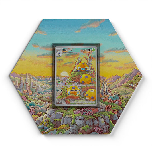 184/182 Keradar - Extended Artwork Pokemon Card Display