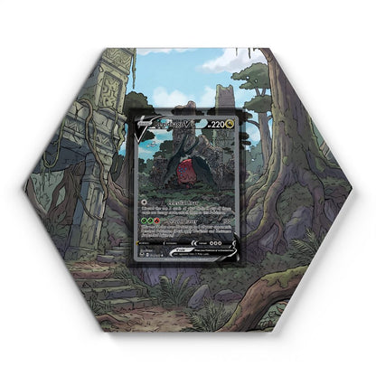 105 Branawarz - Extended Artwork Pokemon Card Display