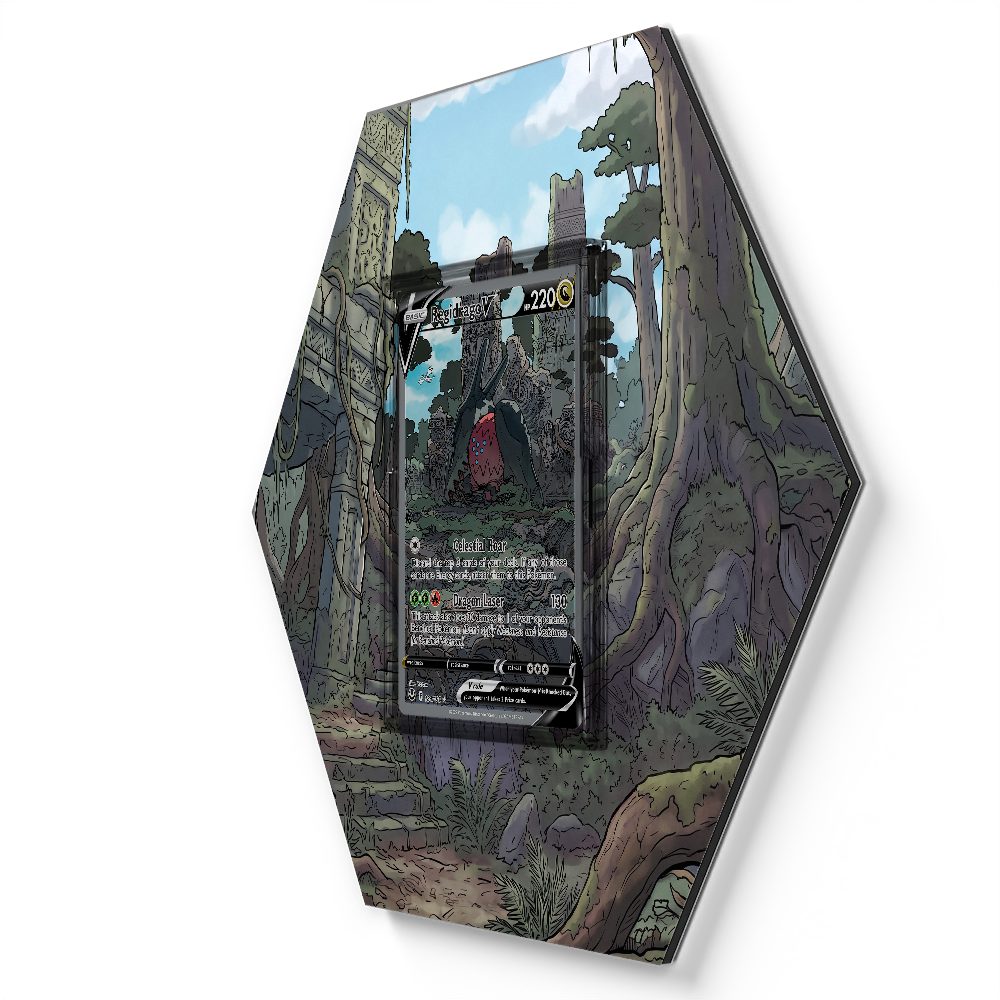 105 Branawarz - Extended Artwork Pokemon Card Display