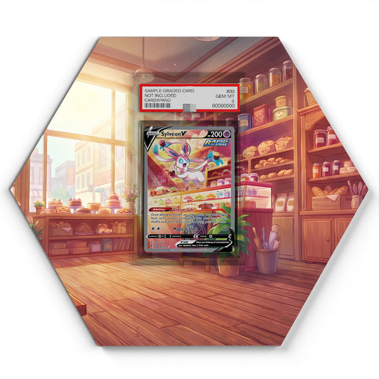184/203 Sylveon V - Extended Artwork Pokemon Card Display