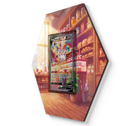 184/203 Sylveon V - Extended Artwork Pokemon Card Display
