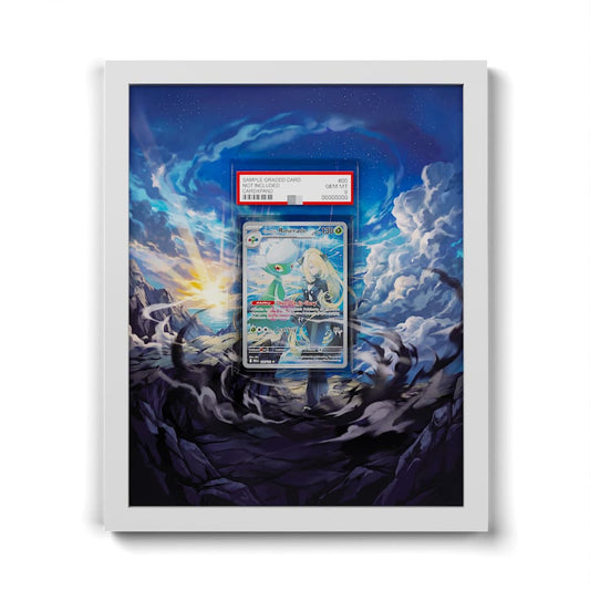 184/182 Cynthias Roserade - Extended Artwork Framed Pokemon Card Display