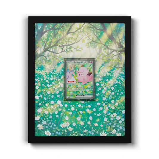 184 Lillys Piepi EX - Extended Artwork Framed Pokemon Card Display