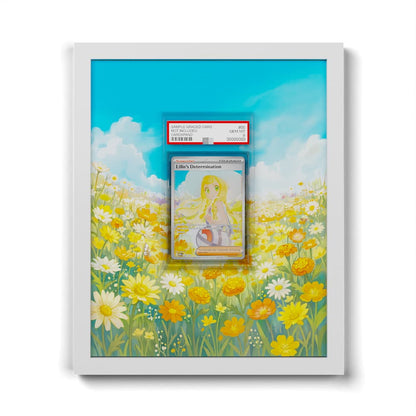 184 Lillys Entschlossenheit - Extended Artwork Framed Pokemon Card Display