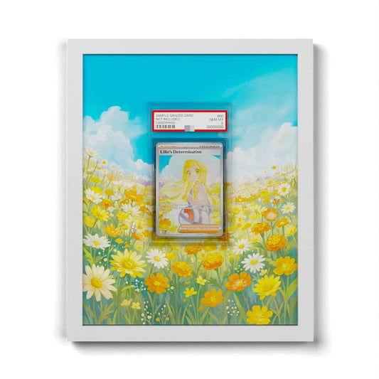 184 Lillys Entschlossenheit - Extended Artwork Framed Pokemon Card Display