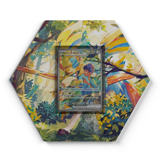 186/159 Hops Zacian EX - Extended Artwork Pokemon Card Display