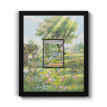 186 Heiko-Mitgefühl - Extended Artwork Framed Pokemon Card Display