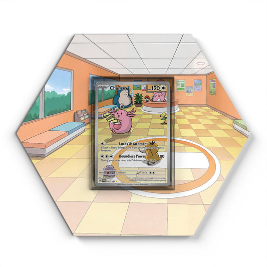 187/167 Chaneira - Extended Artwork Pokemon Card Display