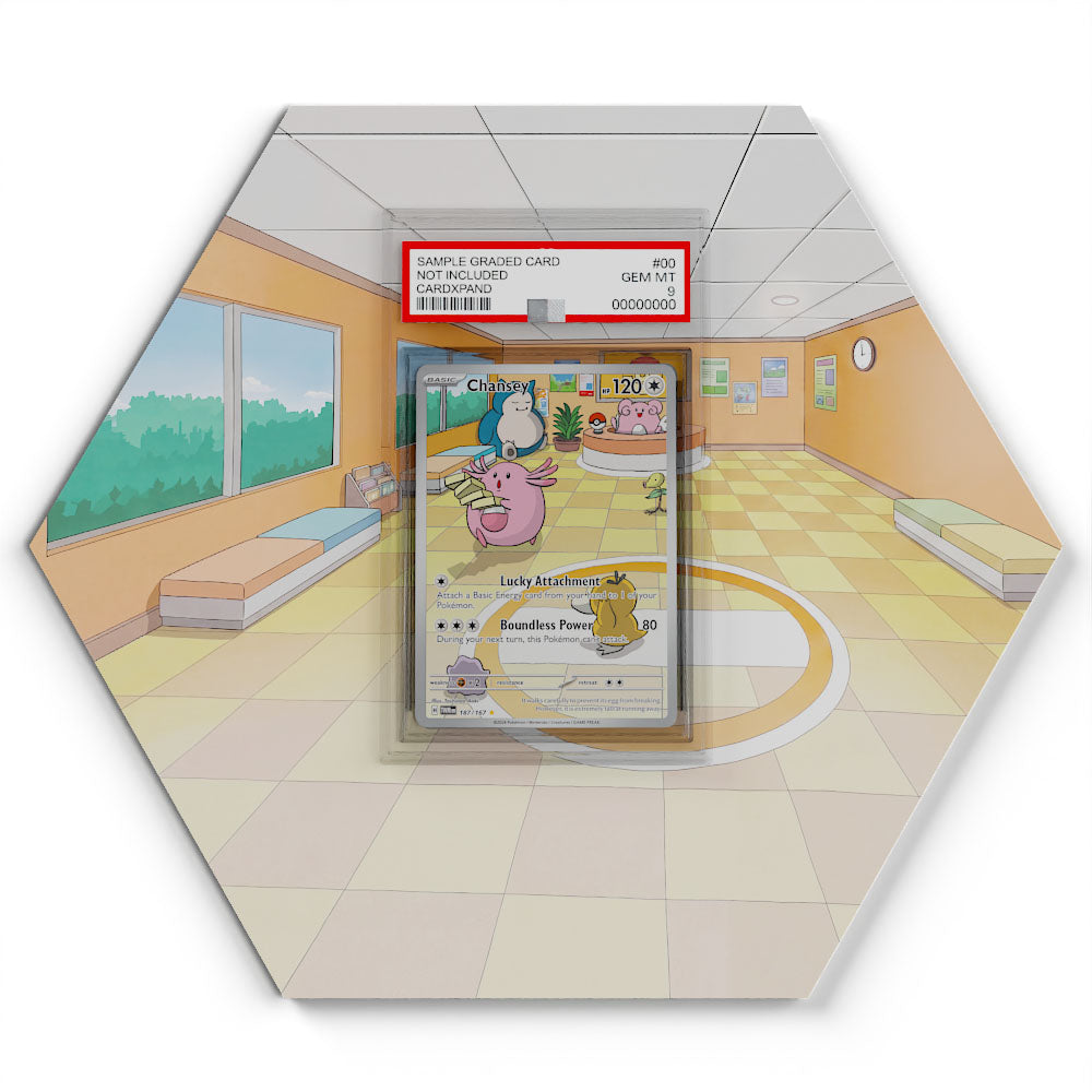 187/167 Chaneira - Extended Artwork Pokemon Card Display