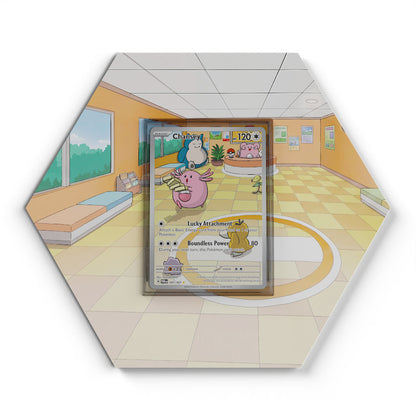 187/167 Chaneira - Extended Artwork Pokemon Card Display