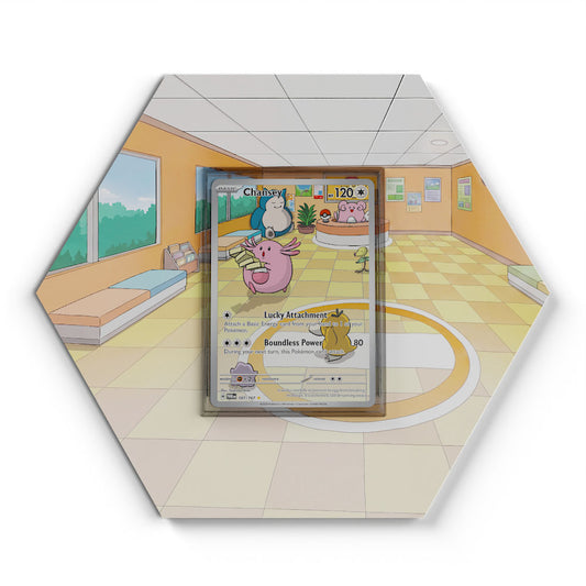 187/167 Chaneira - Extended Artwork Pokemon Card Display