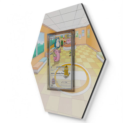 187/167 Chaneira - Extended Artwork Pokemon Card Display