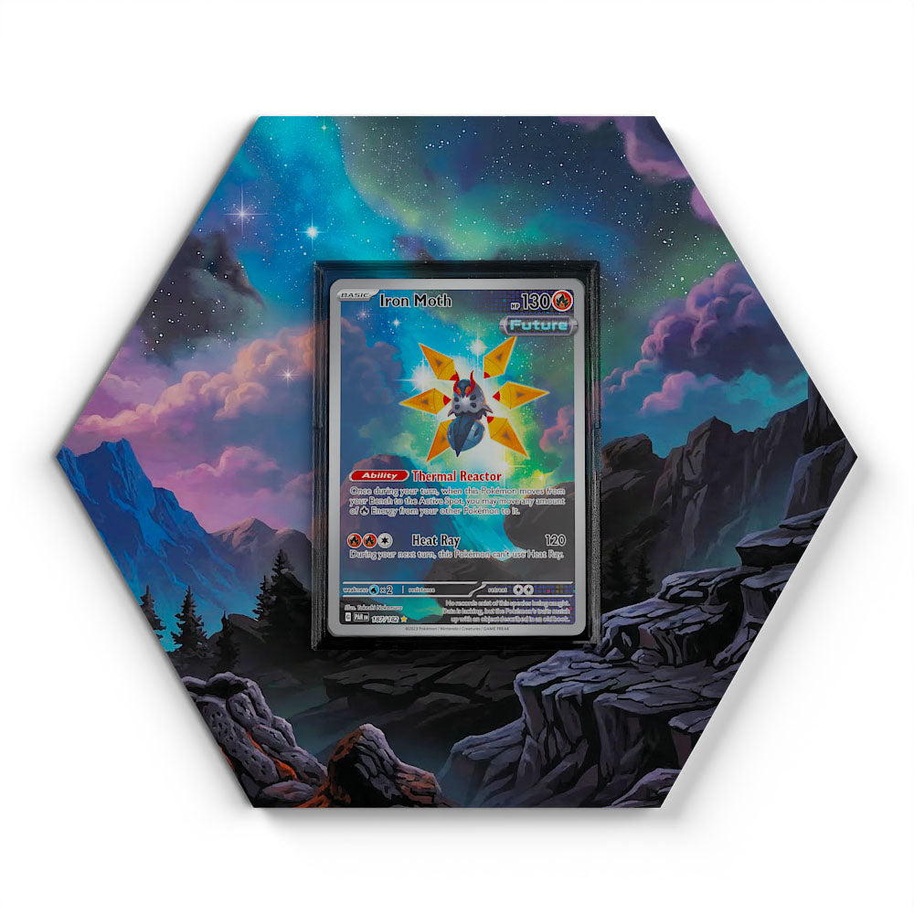 187/182 Eisenfalter - Extended Artwork Pokemon Card Display