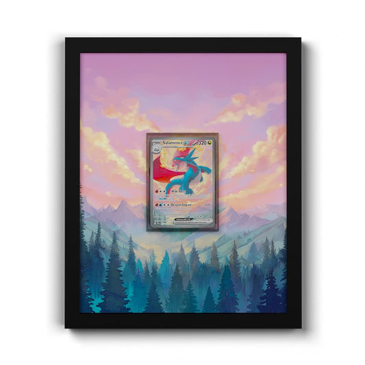 187 Brutalanda EX - Extended Artwork Framed Pokemon Card Display