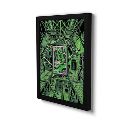 187 Team Rockets Tarundel - Extended Artwork Framed Pokemon Card Display